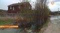 Жители Мурманской области столкнулись с сильным поднятием уровня воды в реке Кола