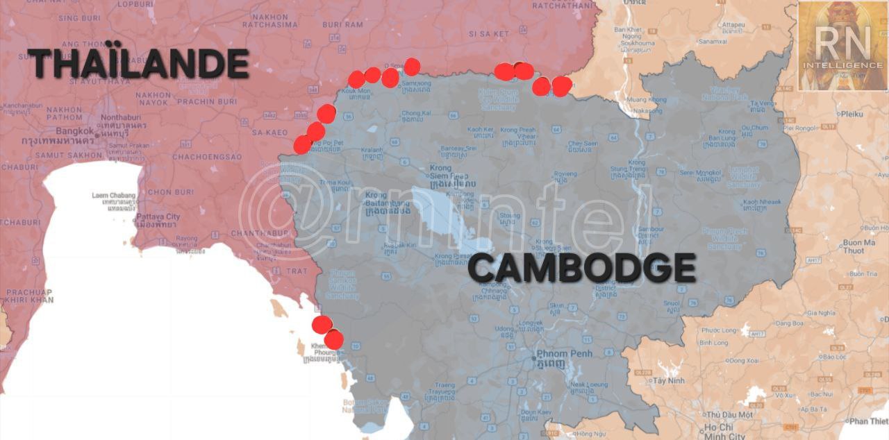 С АЗИАТСКОГО ФРОНТА. Конфликт между Таиландом и Камбоджей, который Трамп хвастался, что потушил, разгорелся с новой силой