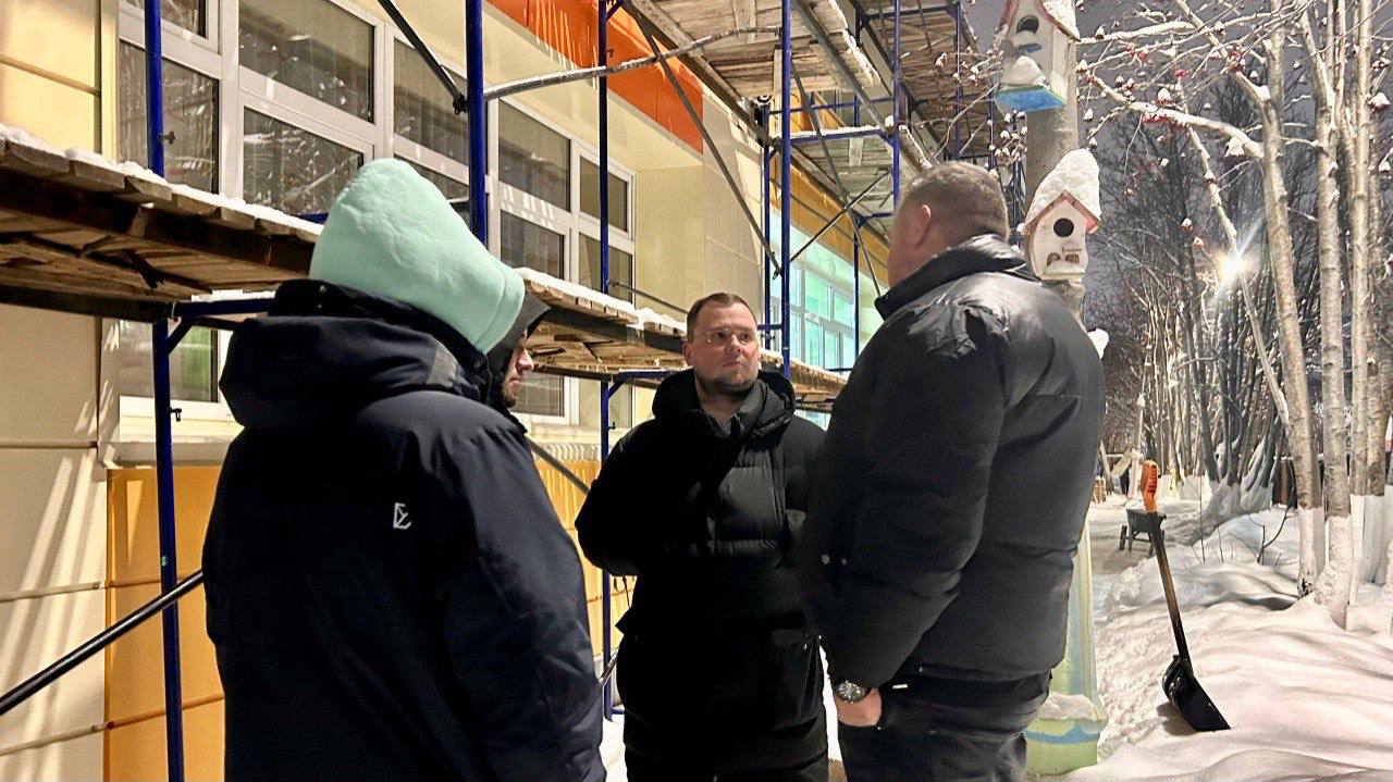 Иван Лебедев: Еще один детский сад получит обновленный фасад! Иван Лебедев: Еще один детский сад получит обновленный фасад!